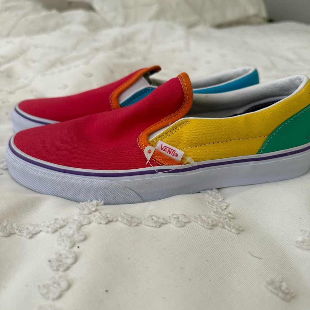 Vans Color block Canvas Slip-Ons